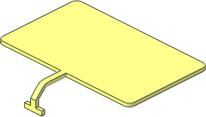 ~Electric Mindstorms EV3 Screen Shield with Black Frame Pattern