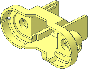 ~Electric Mindstorms EV3 Ultrasonic/IR Sensor Shell "Eyes" Back