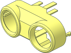 ~Electric Mindstorms EV3 Ultrasonic Sensor Shell Front