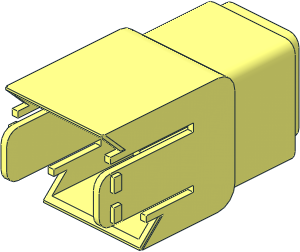 ~Electric Mindstorms EV3 Medium Motor Shell Back