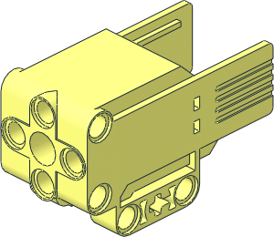 ~Electric Mindstorms EV3 Medium Motor Shell Front