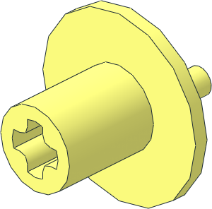 ~Electric Mindstorms EV3 Medium Motor Axle Hub