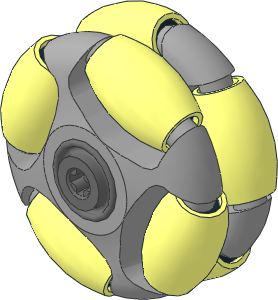 | Rotacaster Holonomic Wheel 48mm