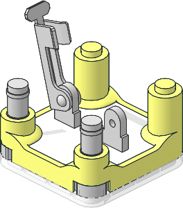 | Circuit Cubes Knife Switch (Opened)