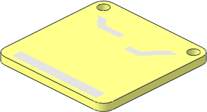 ~| Circuit Cubes Device PCB with Tilt Switch Tracks Pattern