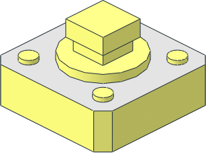 ~| Circuit Cubes Push Button