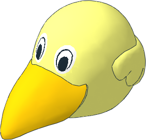 ~Figure Fabuland Bird Head  3