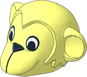 ~Figure Fabuland Monkey Head  2