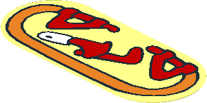 Sticker  1.9 x  4.4 with Fuel Pump Hose and Clamp