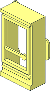 Mursten Door  1 x  2 x  3 Left