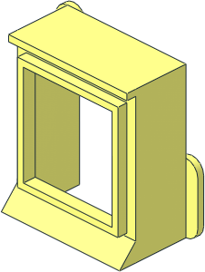 Mursten Window  1 x  2 x  2