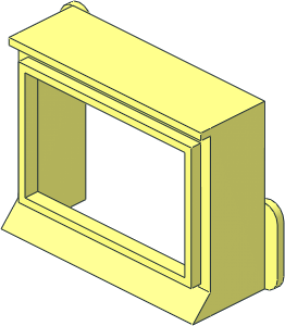 Mursten Window  1 x  3 x  2