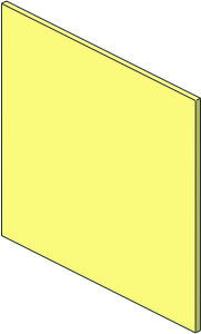 ~Mursten Glass for Window Pane  1 x  2 x  2