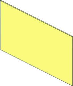 ~Mursten Glass for Window  1 x  6 x  3 Triple