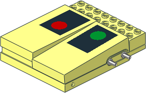 ~Electric Switch: Remote Control for Train Light Signal, Green Mode (Obsolete)