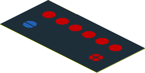 Sticker  1.0 x  2.0 with 12V Battery Top