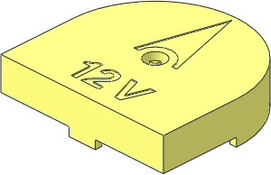 Electric Train 12V Transformer Throttle Control Knob