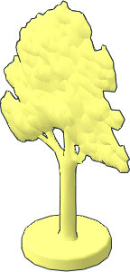 Plant Flat Horse Chestnut Tree with Hollow Base