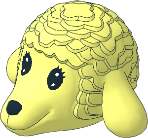 ~Figure Fabuland Lamb Head  1