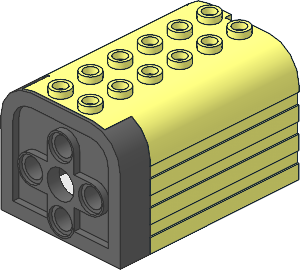Electric Power Functions E-Motor Body Assembly