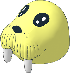 ~Figure Fabuland Walrus Head  1