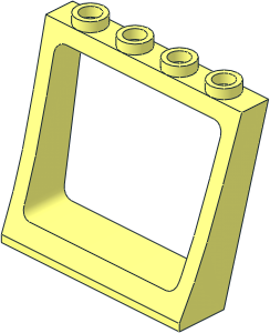 Windscreen  2 x  4.5 x  3 Flared