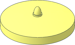 Container  4.5 x  4.5 x  4.5 Rubbish Bin Lid