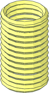 ~Spring Shooter  1 x  4 x  1 Spring (Compressed)