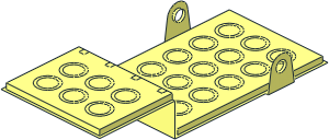 ~Motor Wind-Up  4 x 10 x  3 Bottom (Needs Work)