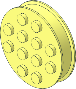 ~Wheel Rim  8 x 35 with 12 Studs