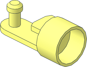 ~Magnet Holder for Train Base  6 x 16 Type 1