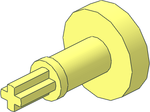 Electric Technic Mini-Motor  9V - Axle
