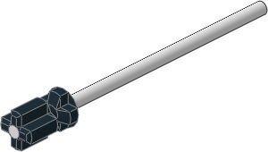 ~Electric Technic Motor  4.5V / 12V - Axle Assembly