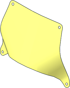 Sail 27 x 17 Trapezoidal (Formed Shape 2)