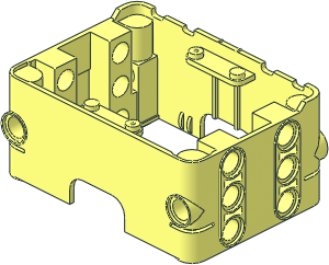 ~Electric Powered Up 2 Port Hub Bottom