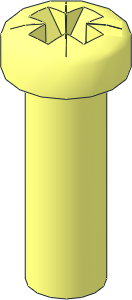 ~Screw 15 x  5 Dome Cruciform