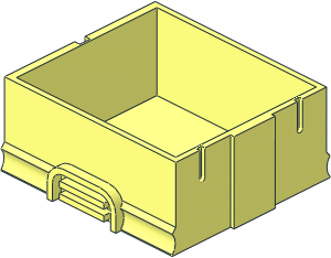 ~Electric Powered Up 2 Port Hub Rechargeable Battery Bottom