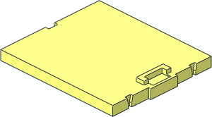 ~Electric Powered Up 2 Port Hub Rechargeable Battery Top