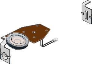 ~Electric Light & Sound Insectoid Tail  4 x 20 x  4.333 - Electronics