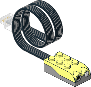Electric Power Functions 2.0 IR Distance Sensor with Coiled Cable