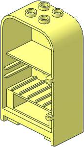 Fabuland Refrigerator Cabinet
