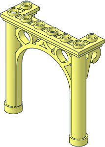 Arch  2 x  6 x  5 Ornamented