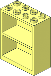 Container Bookcase  2 x  4 x  4