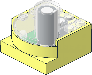 Electric Technic Capacitor with Clear Top