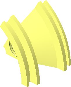 ~Wheel Rim 18 x 41 Model Team Type 2 - 1/6