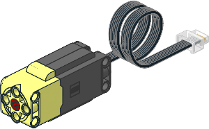 Electric Control+ L Motor with Coiled Cable