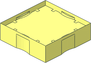 ~Duplo Tile  2 x  2 without Top Surface