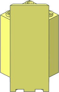 Panel Wall  3 x  3 x  6 Corner