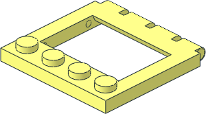 Hinge Car Roof  4 x  4 Sunroof without Ledges