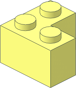 Brick  2 x  2 Corner